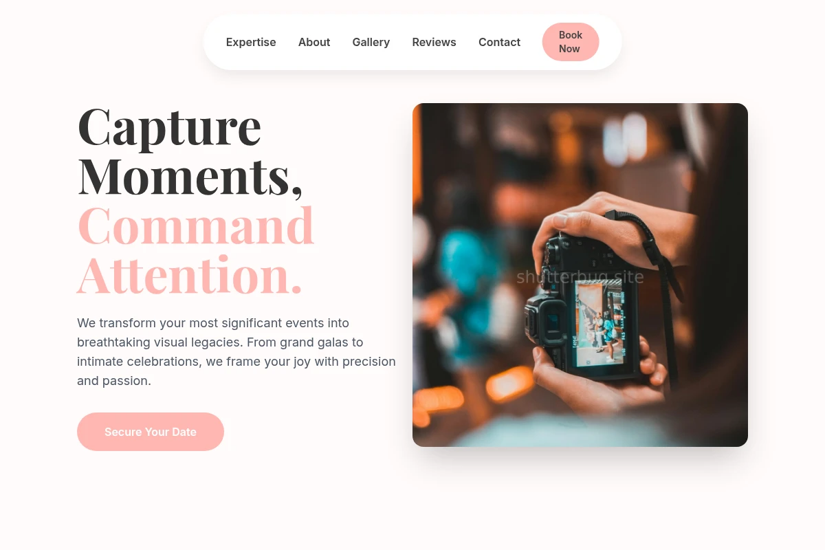 Filter Event Photography