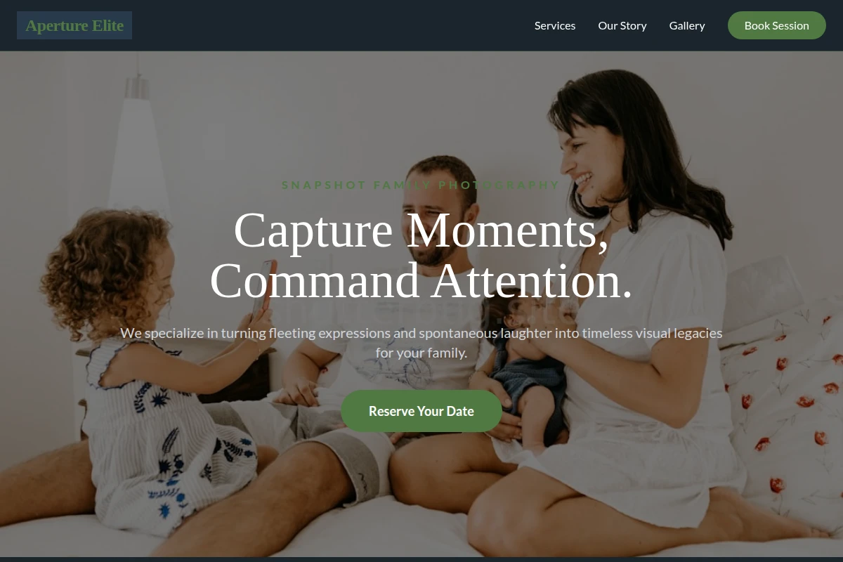 Snapshot Family Photography
