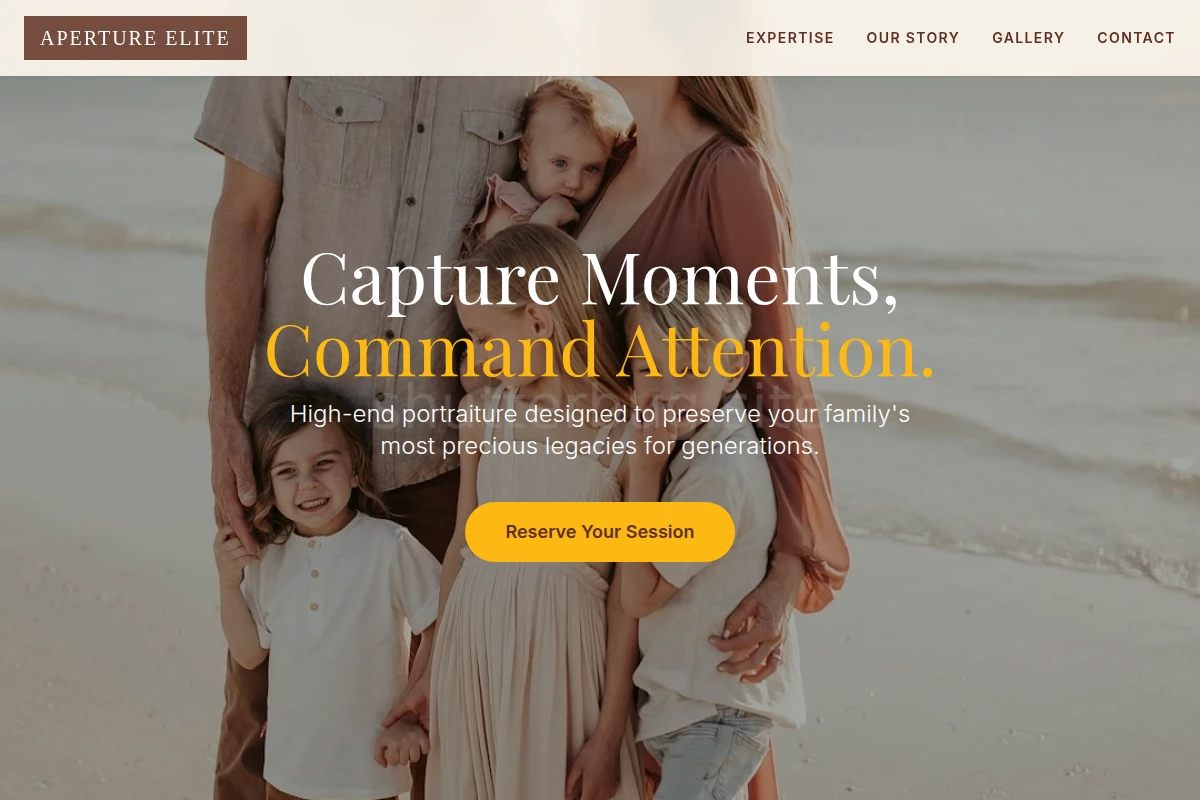 Backdrop Family Photography
