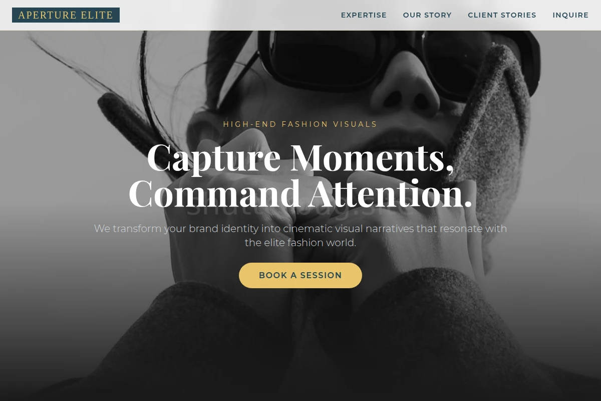 Backdrop Fashion Photography