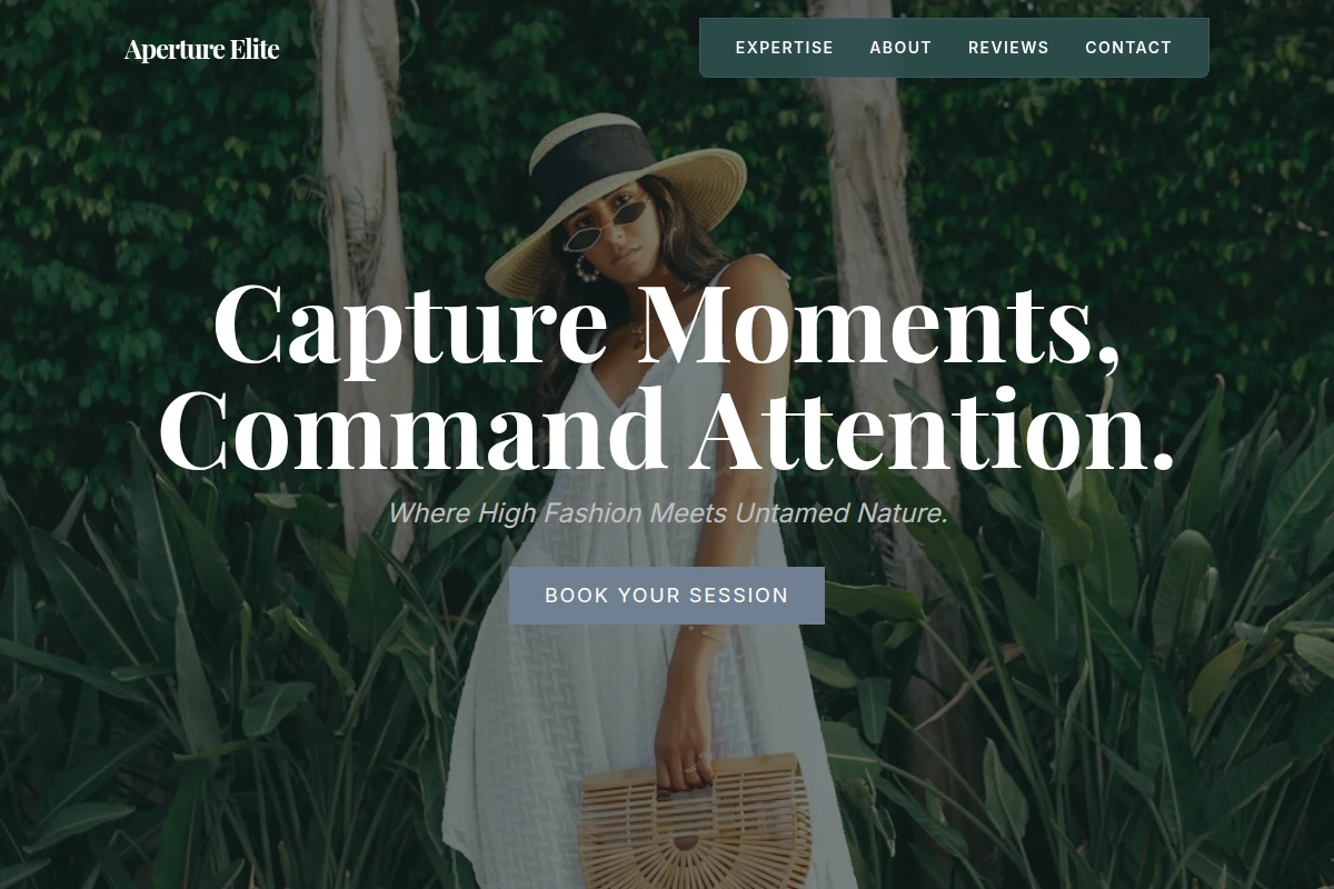 Wildlife Fashion Photography