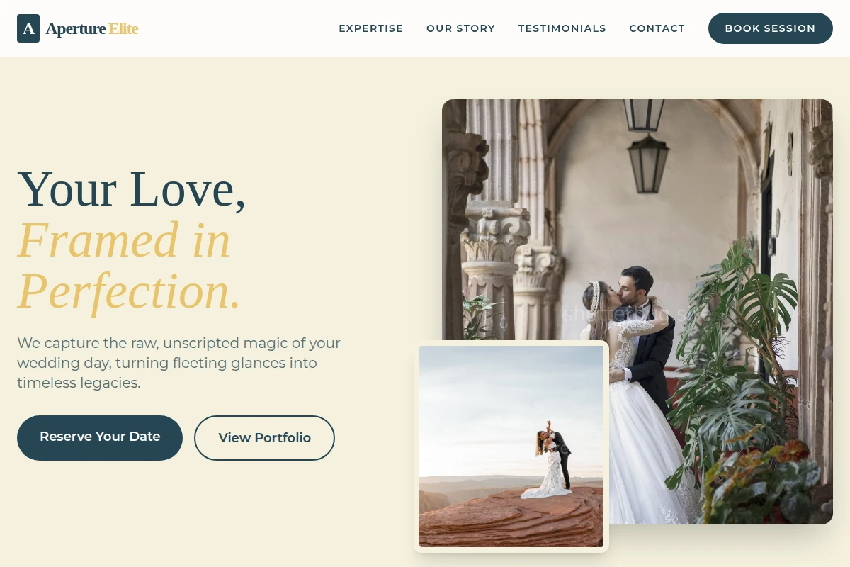 Aperture Wedding Photography