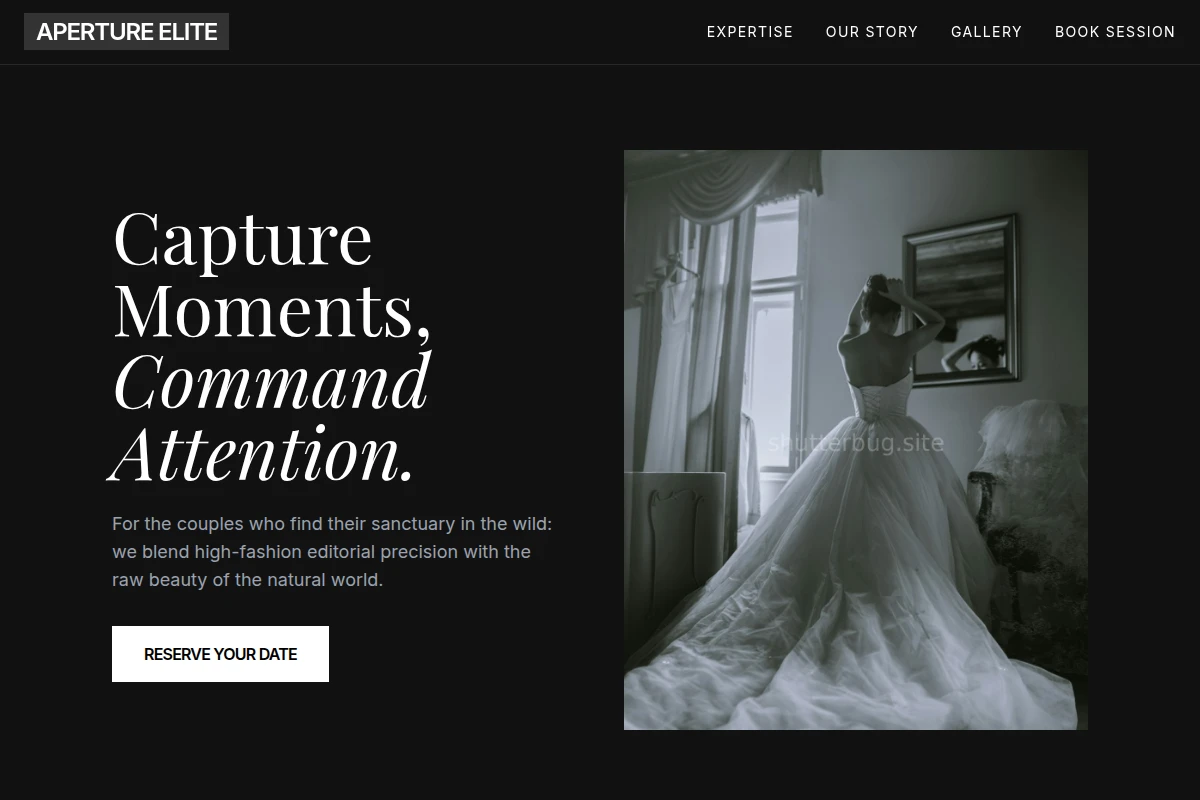 Wildlife Wedding Photography